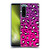 Grace Illustration Animal Prints Pink Leopard Soft Gel Case for Sony Xperia 5 IV