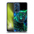 Sheena Pike Big Cats Neon Blue Green Panther Soft Gel Case for Motorola Edge 30