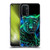 Sheena Pike Big Cats Neon Blue Green Panther Soft Gel Case for OPPO A54 5G