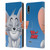 Tom and Jerry Full Face Nibbles Leather Book Wallet Case Cover For LG K22