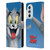 Tom and Jerry Full Face Tom Leather Book Wallet Case Cover For Motorola Edge X30