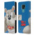 Tom and Jerry Full Face Spike Leather Book Wallet Case Cover For Motorola Moto E7