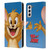 Tom and Jerry Full Face Jerry Leather Book Wallet Case Cover For Samsung Galaxy S21 5G
