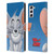 Tom and Jerry Full Face Nibbles Leather Book Wallet Case Cover For Samsung Galaxy S21+ 5G