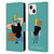 Johnny Bravo Graphics Character Leather Book Wallet Case Cover For Apple iPhone 13