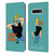 Johnny Bravo Graphics Character Leather Book Wallet Case Cover For Samsung Galaxy S10