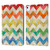 Rachel Caldwell Patterns Zigzag Quilt Leather Book Wallet Case Cover For Apple iPad Air 11 2020/2022/2024