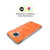 Suzan Lind Marble 2 Honey Orange Soft Gel Case for Motorola Edge 30