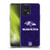 NFL Baltimore Ravens Graphics Coloured Marble Soft Gel Case for OPPO Find X5 Pro