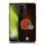 NFL Cleveland Browns Artwork LED Soft Gel Case for OPPO A54 5G