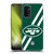 NFL New York Jets Logo Stripes Soft Gel Case for OPPO A54 5G