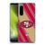 NFL San Francisco 49ers Artwork Stripes Soft Gel Case for Sony Xperia 5 IV