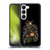 Sarah Richter Animals Gothic Black Howling Wolf Soft Gel Case for Samsung Galaxy S23 5G