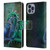Rose Khan Dragons Green And Blue Leather Book Wallet Case Cover For Apple iPhone 14