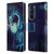 Rose Khan Dragons Blue Time Leather Book Wallet Case Cover For Motorola Edge 30