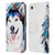 Pixie Cold Animals Husky Leather Book Wallet Case Cover For Apple iPhone 7 / 8 / SE 2020 & 2022