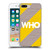 The Who 2019 Album Yellow Diagonal Stripes Soft Gel Case for Apple iPhone 7 Plus / iPhone 8 Plus