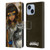 Strangeling Art Egyptian Girl with Cat Leather Book Wallet Case Cover For Apple iPhone 14 Plus