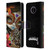 Strangeling Art Day of Dead Heart Charm Leather Book Wallet Case Cover For Nokia C10 / C20