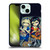 Strangeling Art Girls With Cat And Raccoon Soft Gel Case for Apple iPhone 13 Mini
