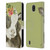 Haley Bush Floral Painting Holstein Cow Leather Book Wallet Case Cover For Nokia C01 Plus/C1 2nd Edition