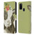 Haley Bush Floral Painting Holstein Cow Leather Book Wallet Case Cover For Samsung Galaxy M30s (2019)/M21 (2020)
