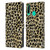 Haley Bush Pattern Painting Leopard Print Leather Book Wallet Case Cover For Huawei P40 lite E