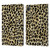 Haley Bush Pattern Painting Leopard Print Leather Book Wallet Case Cover For Apple iPad Pro 11 2020 / 2021 / 2022