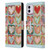 Haley Bush Pattern Painting Hearts Leather Book Wallet Case Cover For Apple iPhone 11