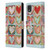 Haley Bush Pattern Painting Hearts Leather Book Wallet Case Cover For Nokia C2 2nd Edition