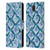Haley Bush Pattern Painting Blue Diamond Leather Book Wallet Case Cover For Nokia C01 Plus/C1 2nd Edition