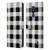 Haley Bush Pattern Painting Buffalo Check Black Leather Book Wallet Case Cover For Nokia C21