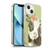Haley Bush Floral Painting Holstein Cow Soft Gel Case for Apple iPhone 13