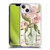 Haley Bush Floral Painting Pink Vase Soft Gel Case for Apple iPhone 13