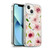 Haley Bush Floral Painting Pink Pattern Soft Gel Case for Apple iPhone 13