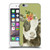 Haley Bush Floral Painting Holstein Cow Soft Gel Case for Apple iPhone 6 / iPhone 6s