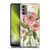 Haley Bush Floral Painting Pink Vase Soft Gel Case for Motorola Moto G60 / Moto G40 Fusion