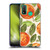 Haley Bush Pattern Painting Orange Splash Soft Gel Case for Huawei P Smart (2020)