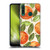 Haley Bush Pattern Painting Orange Splash Soft Gel Case for Huawei Y6p