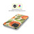 Haley Bush Pattern Painting Orange Splash Soft Gel Case for Apple iPhone 12 / iPhone 12 Pro