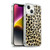 Haley Bush Pattern Painting Leopard Print Soft Gel Case for Apple iPhone 14