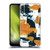 Haley Bush Pattern Painting Orange Splash Soft Gel Case for LG K22