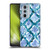 Haley Bush Pattern Painting Blue Diamond Soft Gel Case for Motorola Edge X30