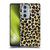Haley Bush Pattern Painting Leopard Print Soft Gel Case for Motorola Edge X30