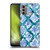 Haley Bush Pattern Painting Blue Diamond Soft Gel Case for Motorola Moto G60 / Moto G40 Fusion