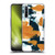 Haley Bush Pattern Painting Orange Splash Soft Gel Case for OPPO Find X2 Lite 5G