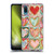 Haley Bush Pattern Painting Hearts Soft Gel Case for Samsung Galaxy A02/M02 (2021)