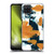 Haley Bush Pattern Painting Orange Splash Soft Gel Case for Samsung Galaxy A12 (2020)