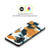 Haley Bush Pattern Painting Abstract Navy Gold White Soft Gel Case for Samsung Galaxy S20 / S20 5G