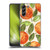 Haley Bush Pattern Painting Orange Splash Soft Gel Case for Samsung Galaxy S21 FE 5G